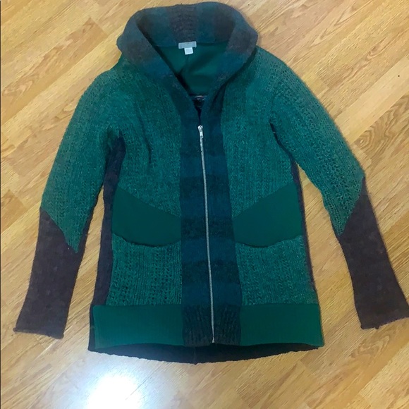 Grandpa Sweater 100% Wool and Angora - Picture 1 of 2